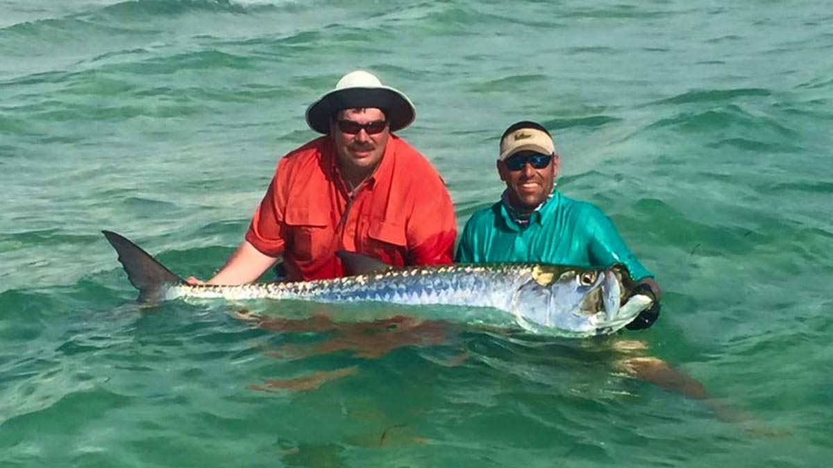 a picture of Tarpon Fishing Anna Maria Island with Captain Nate