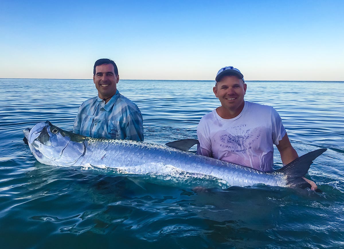 a picture of Tarpon Fishing Sarasota with Captain Nate