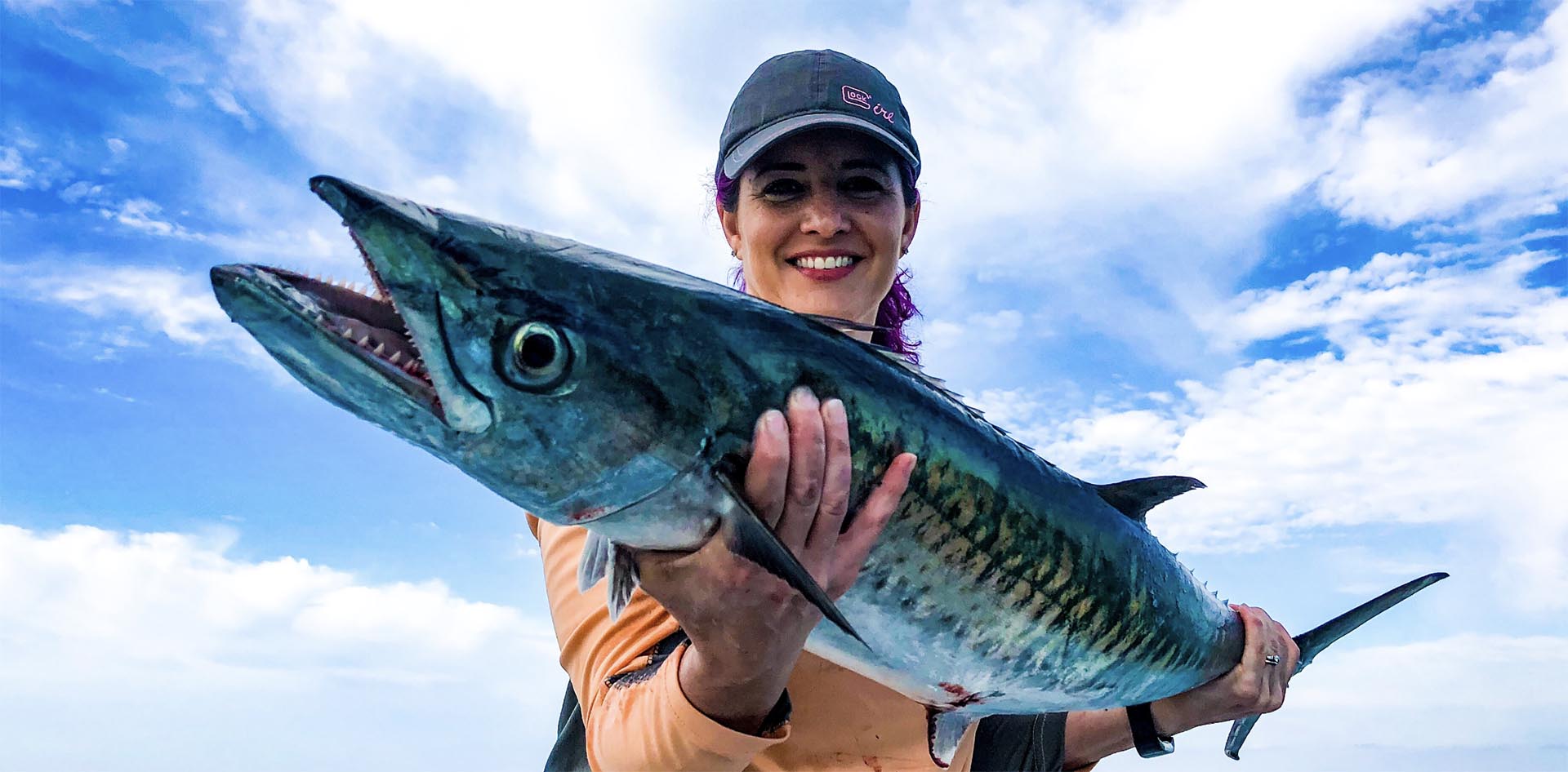 a kingfish caught on a bradenton charter