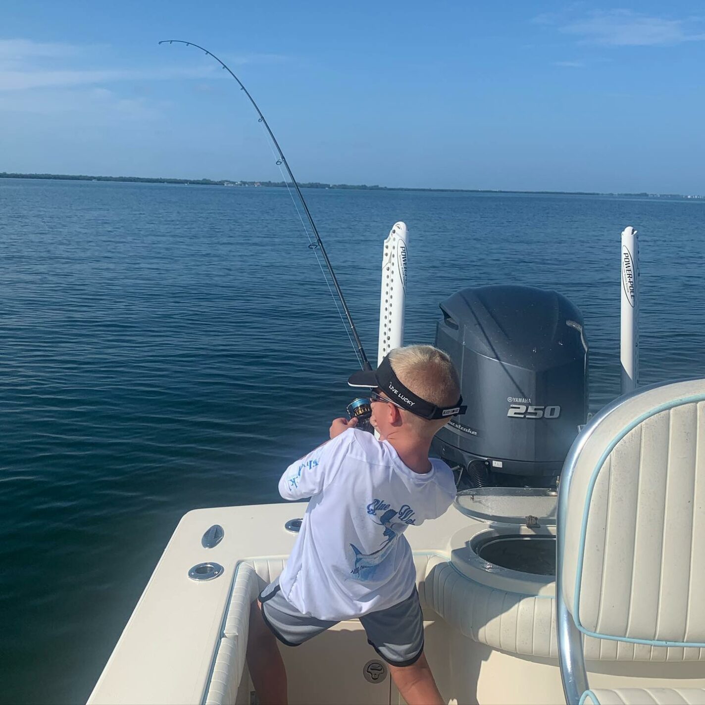 a picture of Bradenton Fishing In August. Grouper? Yep. with Captain Nate