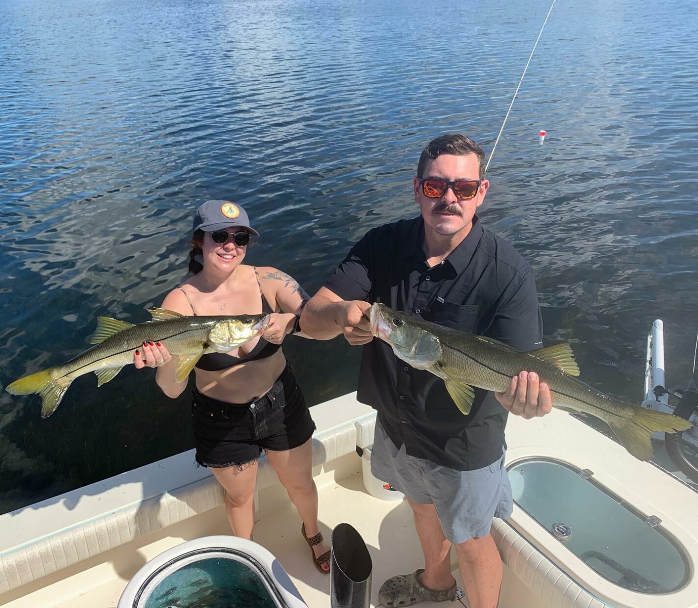 a picture of What Fish are Biting in Anna Maria Sound/Palma Sola Bay? with Captain Nate