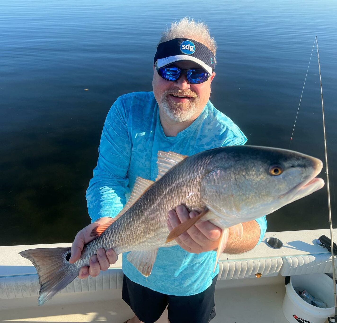 a picture of Targeting Fall Redfish in Palma Sola Bay with Captain Nate