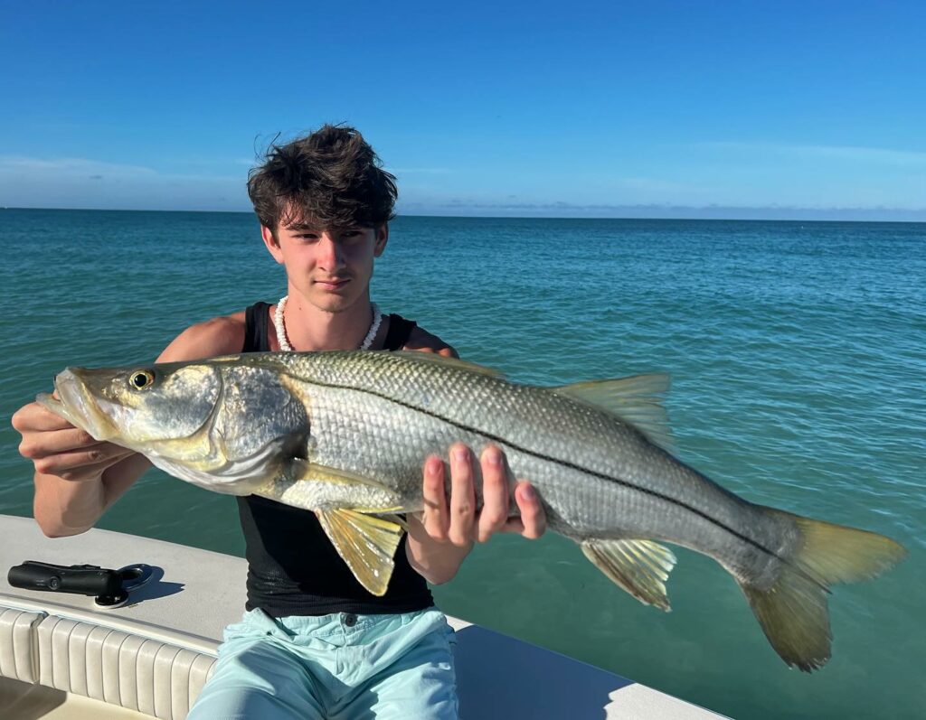 a picture of The Big Three: Snook, Redfish, and Trout Fishing Off Anna Maria Island with Captain Nate