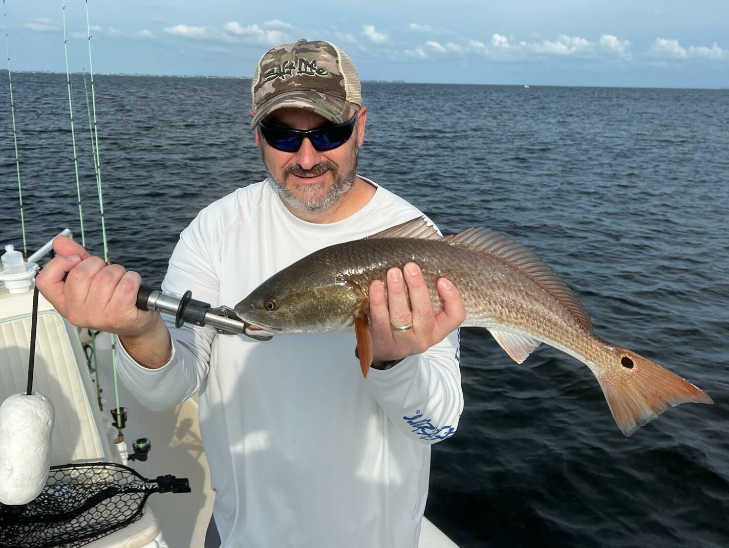 a picture of Targeting Fall Redfish in Palma Sola Bay with Captain Nate