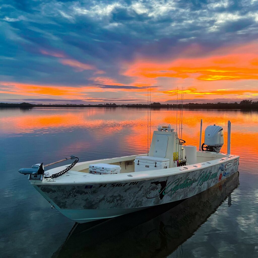 a picture of February fishing on Anna Maria Island with Captain Nate